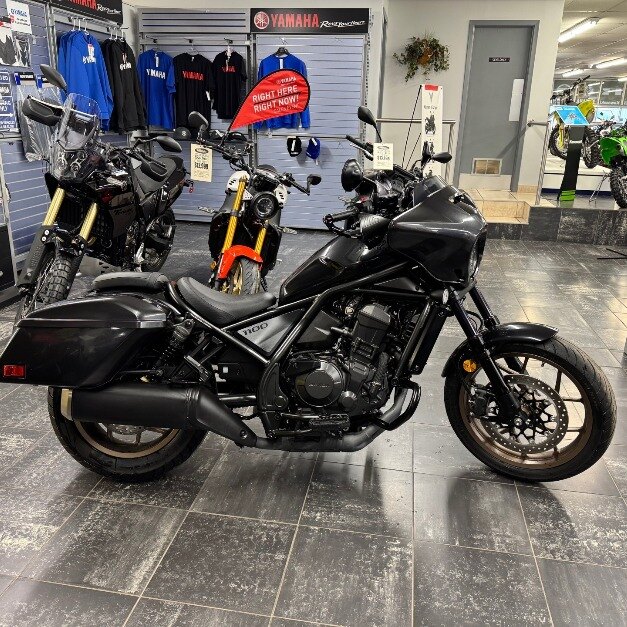 2024 Honda REBEL 1100 TOURING (ABS) VERY CLEAN CERTIFIED TOUR MODEL SPRING LAYAWAY $11999 PLUS HST