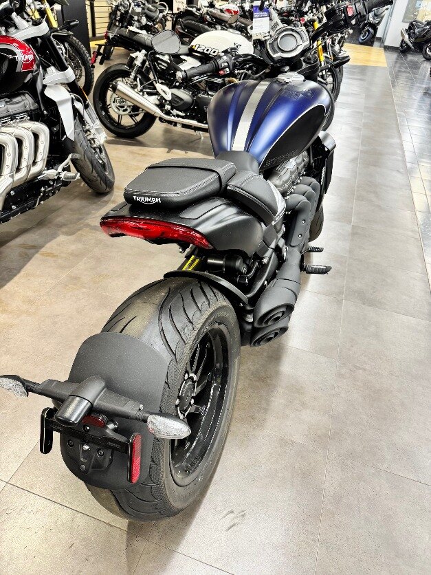 2025 Triumph Rocket 3 Storm R Sapphire Black and Blue