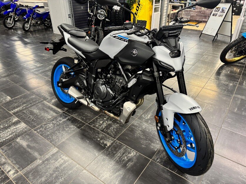 2025 Yamaha MT 07 Ice Storm NEW FEATURES PROVEN PERFORMANCE SPRING LAYAWAY CASH PRICE $9999 PLUS HST