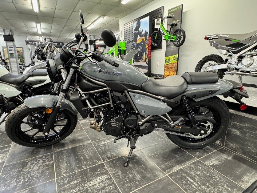 2024 Kawasaki ELIMINATOR 500 PEARL STORM GRAY SPORT CRUISER CASH PRICE $7299 PLUS HST PLUS FREE 1 YR KPP AND 6.29% OAC FINANCING