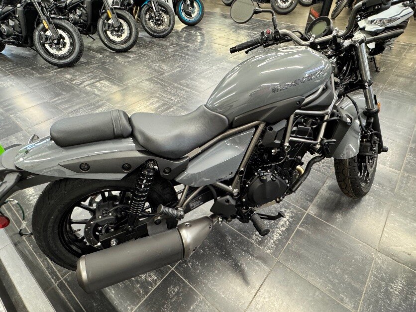 2024 Kawasaki ELIMINATOR 500 PEARL STORM GRAY SPORT CRUISER CASH PRICE $7299 PLUS HST PLUS FREE 1 YR KPP AND 6.29% OAC FINANCING