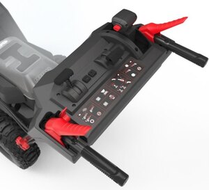 Kress 60V 24in 2 stage Self Propelled Snow Blower With 4 batteries
