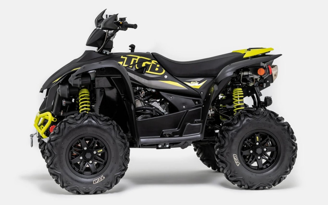 2024 TGB TARGET 600 EPS Matte Black/Neon Yellow