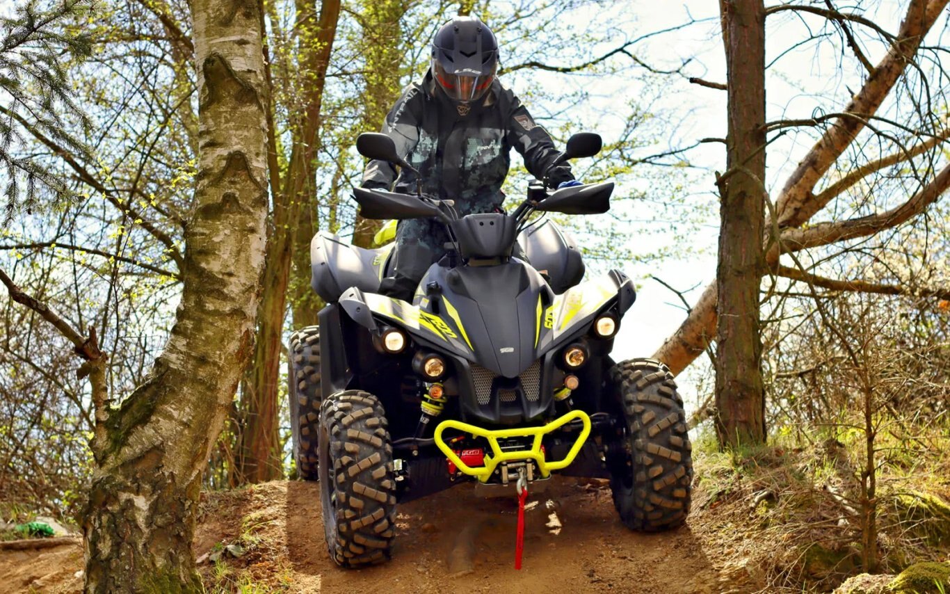 2024 TGB TARGET 600 EPS Matte Black/Neon Yellow
