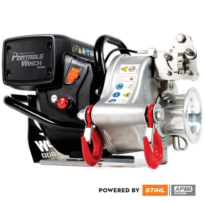 Portable Winch - APW6000-3300-lb-battery-powered-winch