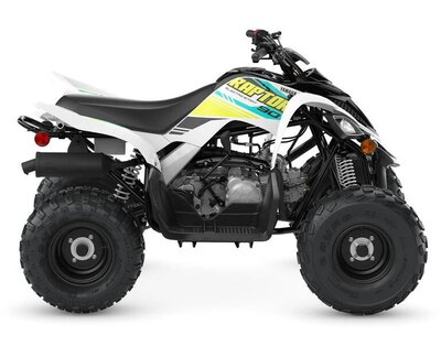 2022 Yamaha RAPTOR 90 White