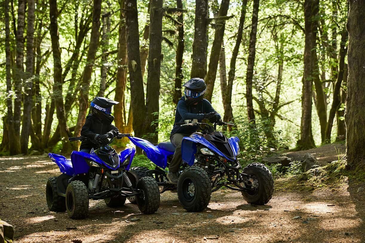 2027 Yamaha Raptor 110 Team Yamaha Blue