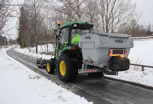 HillTip IceStriker™ Tractor Sand & salt spreader