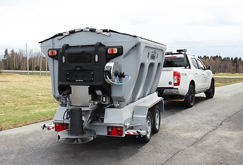 Hilltip Towable Spreaders & De Icing Sprayers