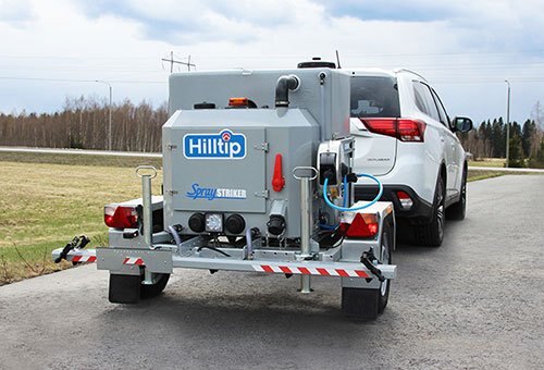 Hilltip Towable Spreaders & De Icing Sprayers