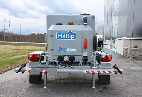 Hilltip Towable Spreaders & De Icing Sprayers