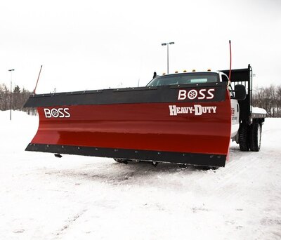 Boss HEAVY-DUTY PLOWS 9'0 Heavy-Duty Straight Blade