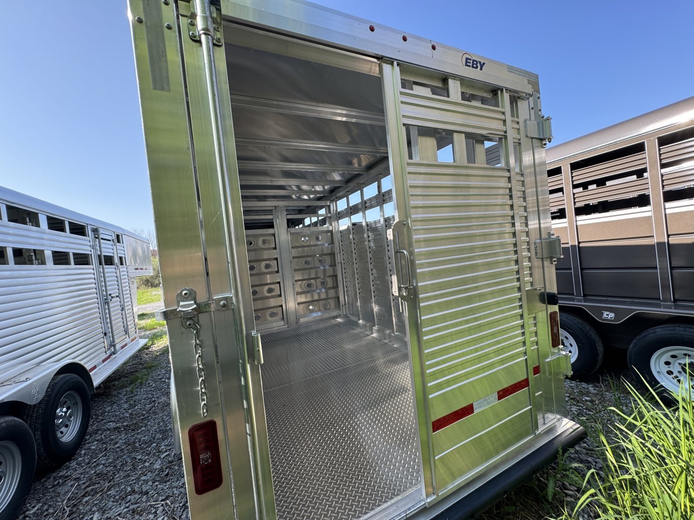 Adams Trailers 20' All Aluminum Stock Trailer