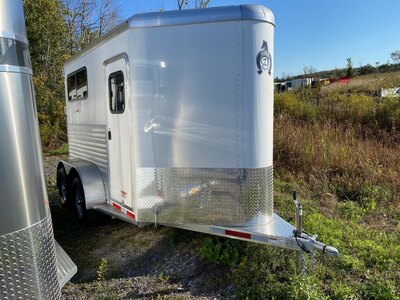 Adams Trailers 2 Horse Straight Load