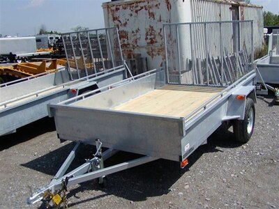 Advantage 6X10 Galvanized Landscape Trailer