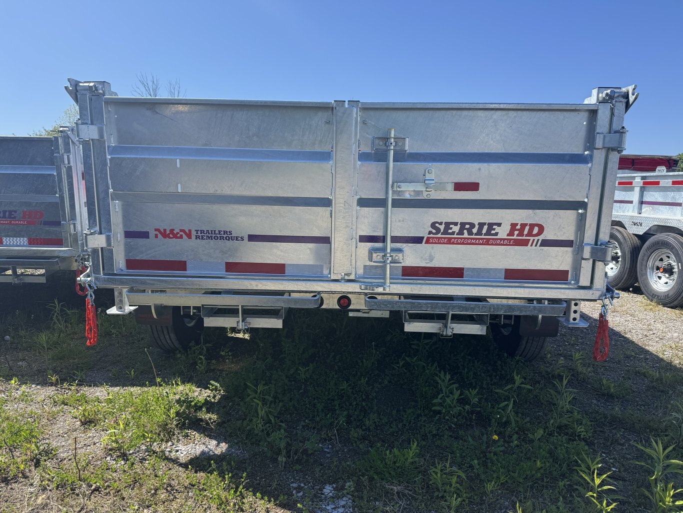 N&N 7 Ton Gooseneck Dump Trailer
