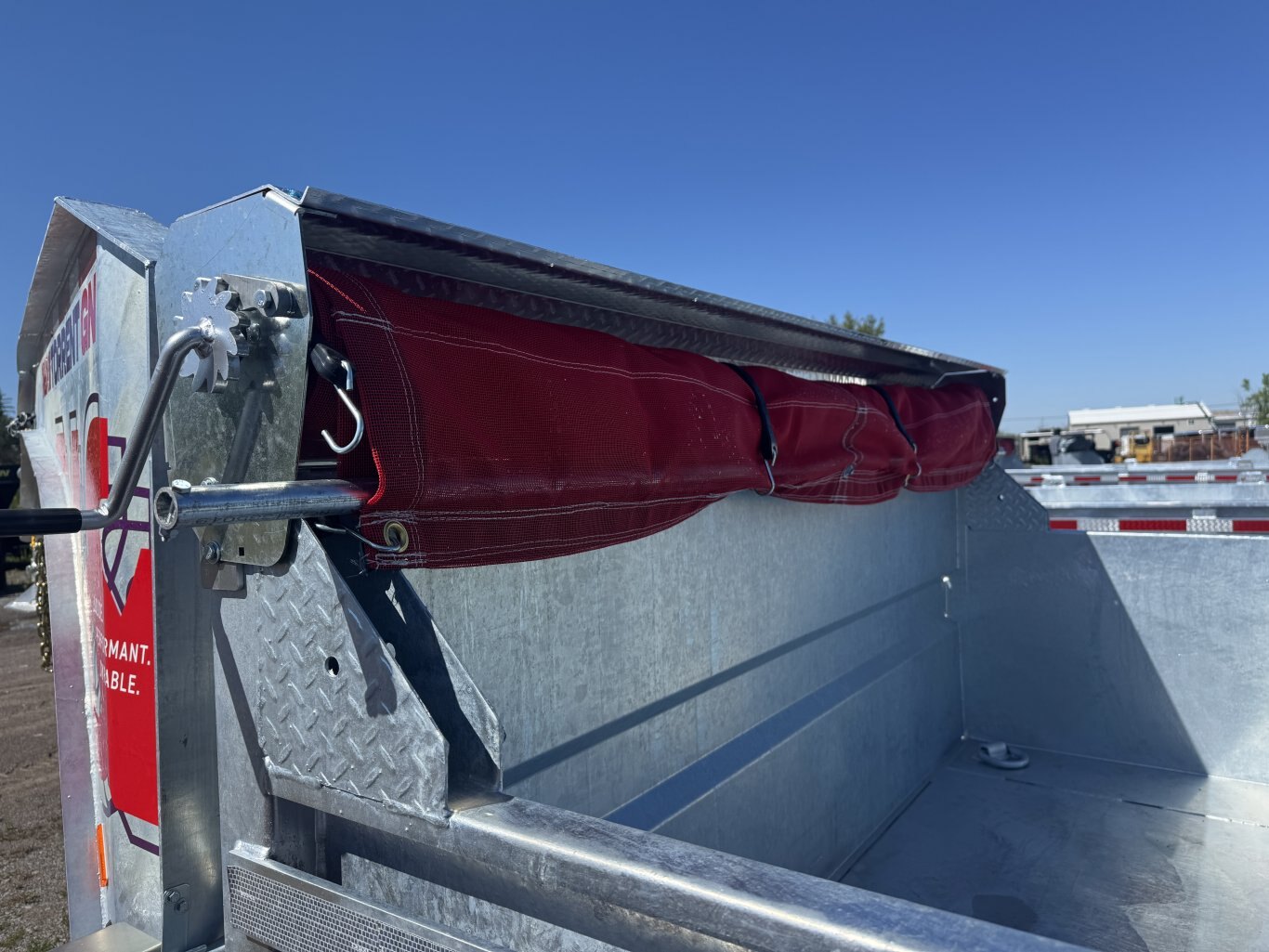 N&N 7 Ton Gooseneck Dump Trailer