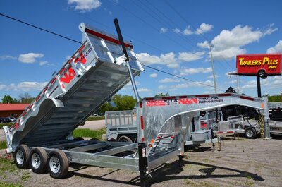 N&N 16' Tri Axle GN Dump Trailer