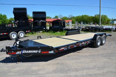 Diamond C 22' Heavy Duty Tilt Equipment Trailer