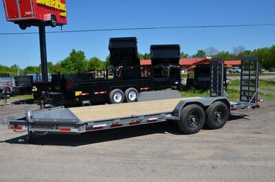 Diamond C 18' Equipment Trailer