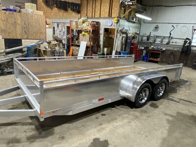 Enbeck 7X16 Aluminum Landscaper