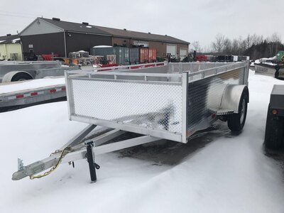 Enbeck 6x10 Aluminum Utility - High Sides