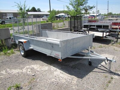 Advantage 6X12 Galvanized Utility Trailer