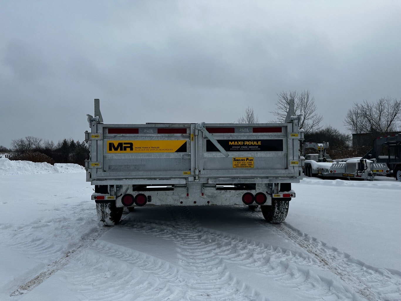 MAXI ROULE 12' Dump Trailer