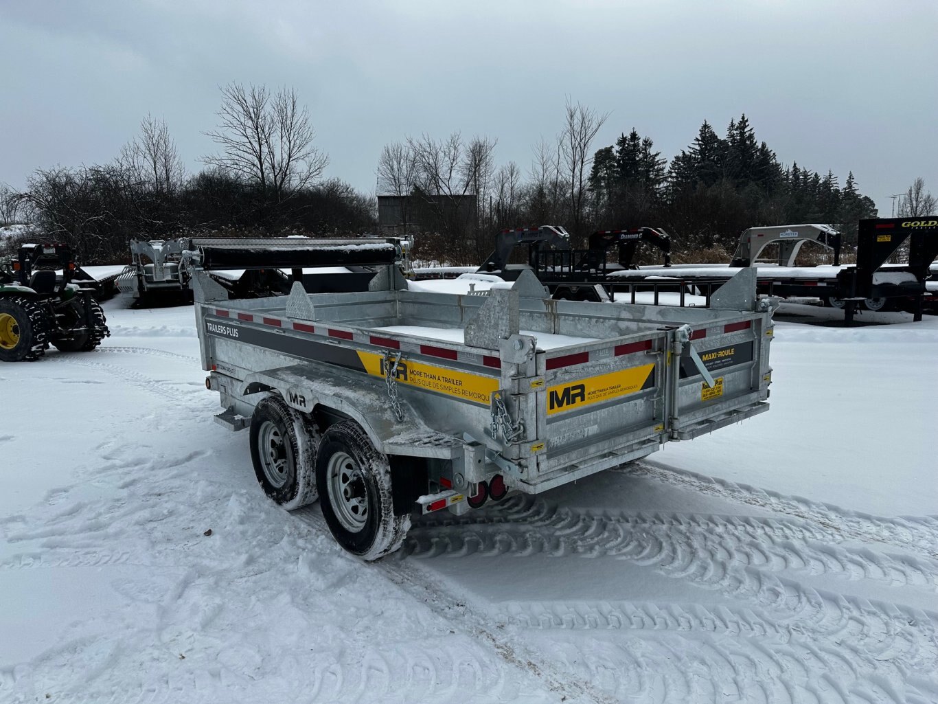 MAXI ROULE 12' Dump Trailer