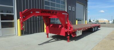 DOUBLE A TRAILERS GHB218 Gooseneck Highboy Trailer