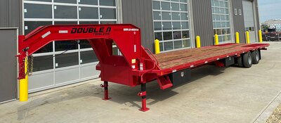 DOUBLE A TRAILERS GHB258 Gooseneck Highboy Trailer
