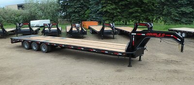 DOUBLE A TRAILERS GHB368 Gooseneck Highboy Trailer