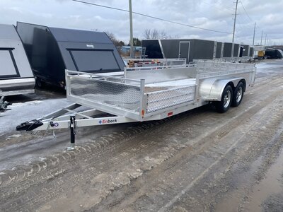 ENBECK 16' DOUBLE SIDE LOAD ATV TRAILER