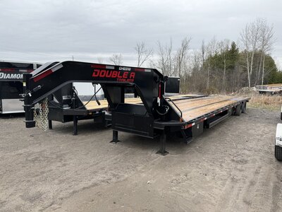 DOUBLE A 40' GN EQUIPMENT TRAILERS