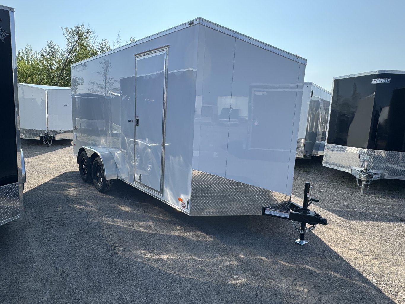 BRAVO 16' CARGO TRAILER w/ Polycor Walls