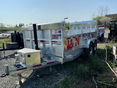 N&N 14' HD DUMP WITH COMBO GATES