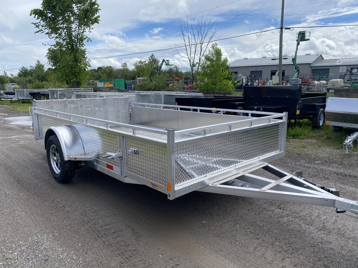 ENBECK 12' S/A UTILITY TRAILER