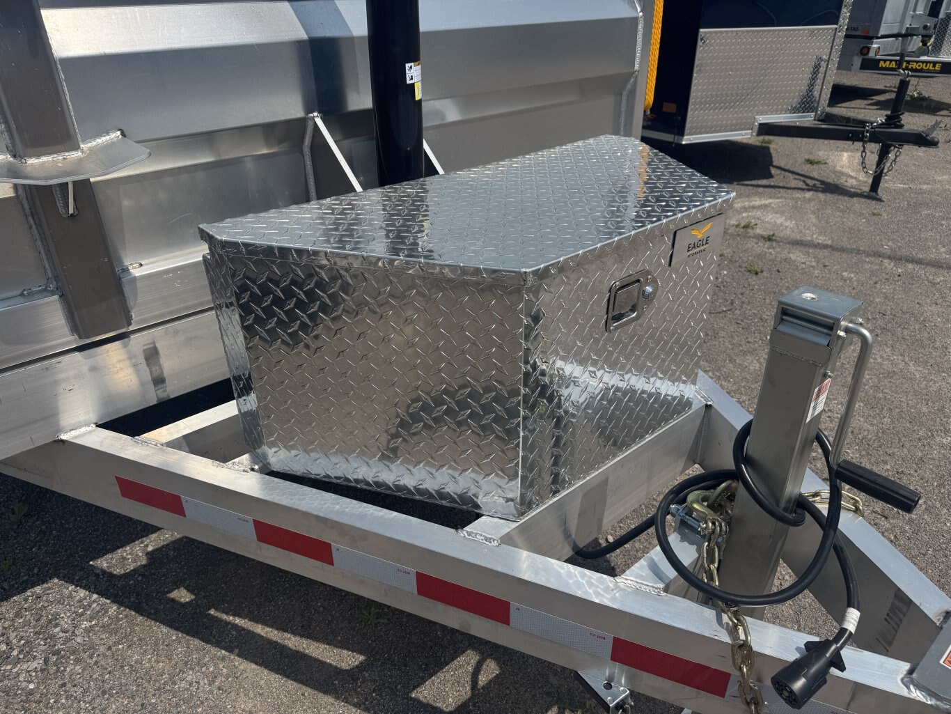 ENBECK 5 TON ALUMINUM DUMP TRAILER