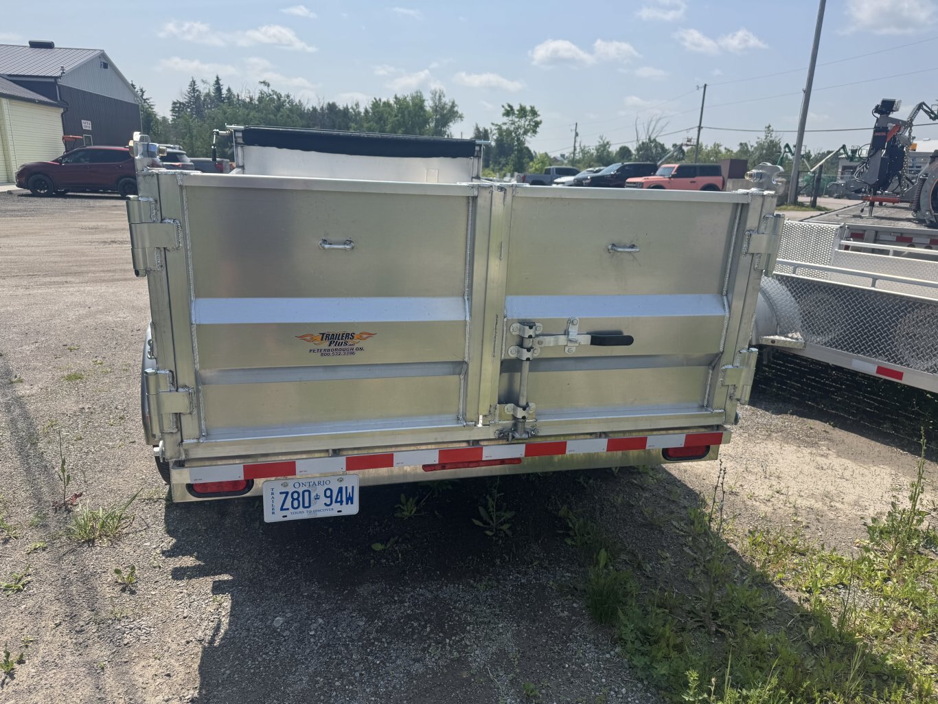 ENBECK 5 TON ALUMINUM DUMP TRAILER
