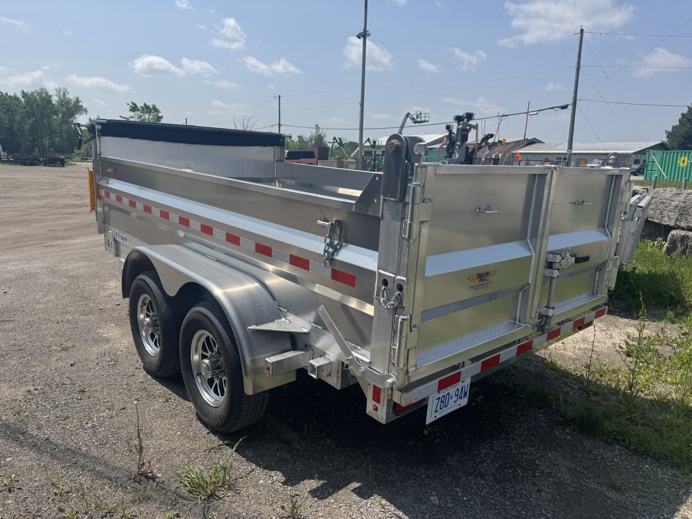 ENBECK 5 TON ALUMINUM DUMP TRAILER