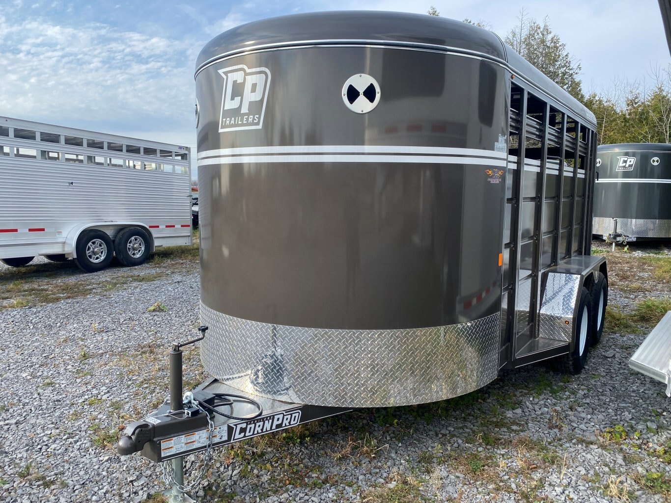 CORN PRO 14' LIVESTOCK TRAILER