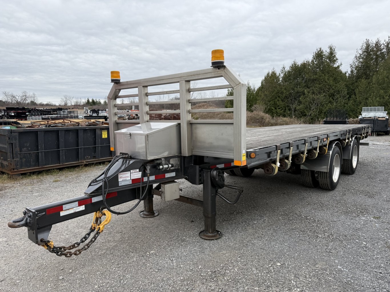 IMPACT 7X19 ALUMINUM SLED TRAILER