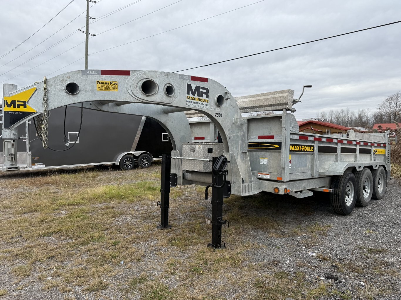 2012 DURABODY CUSTOM BUILT FLAT DECK TRAILER