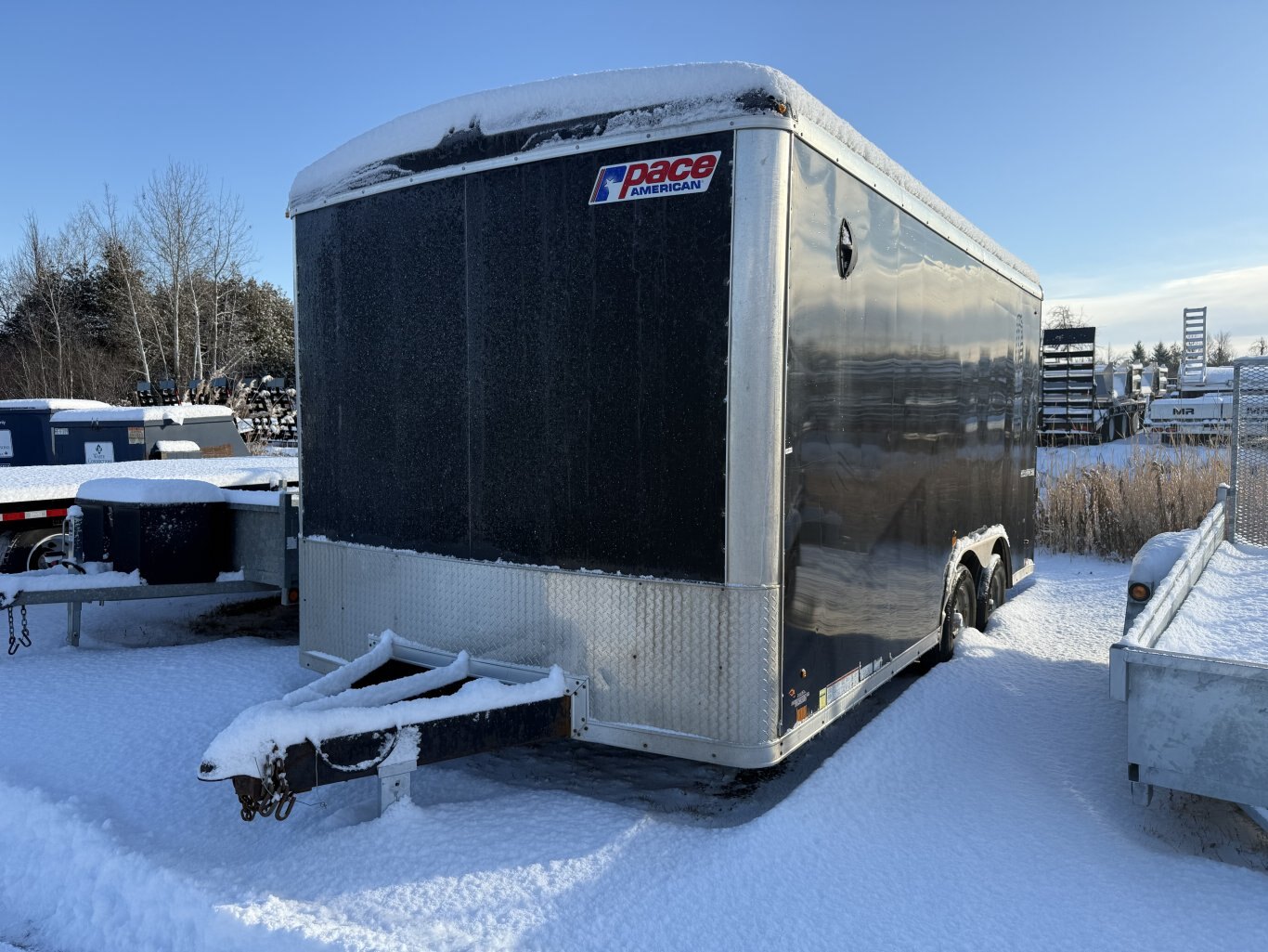 2022 PACE 16' CAR HAULER TRAILER