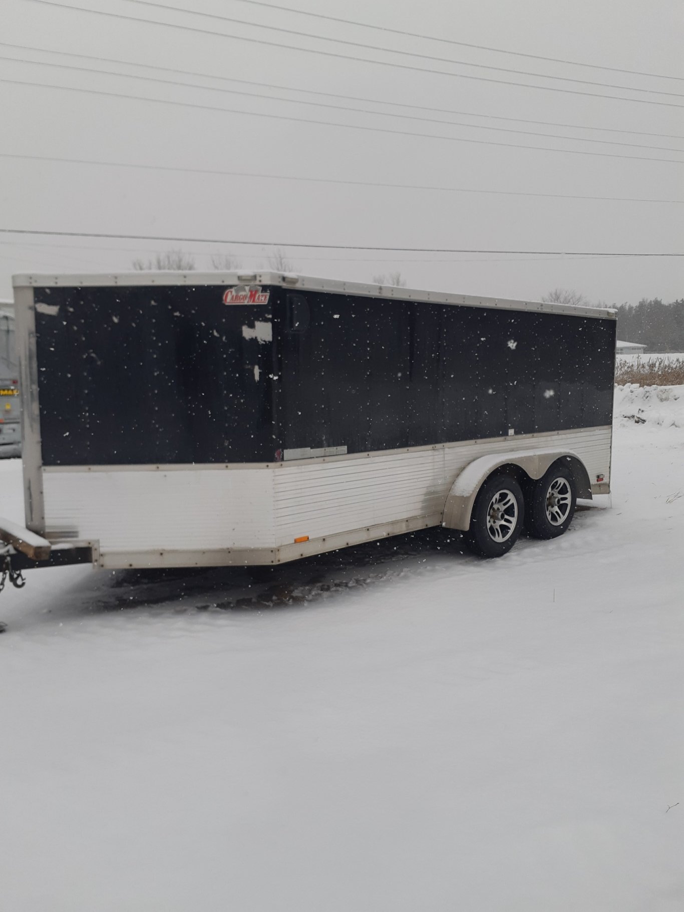 MISSION 12' CROSSOVER SNOWMOBILE TRAILER