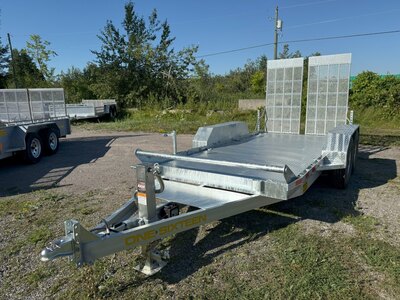 ONE SIXTEEN 14' SCISSOR TRAILER