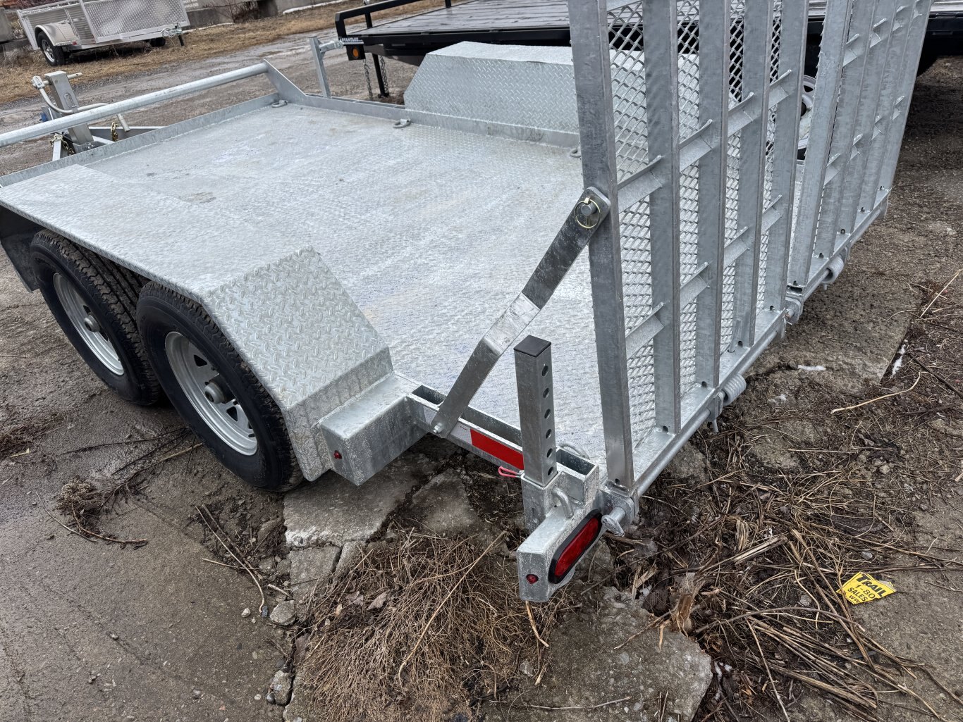 ONE SIXTEEN 6X12 SCISSOR LIFT TRAILER