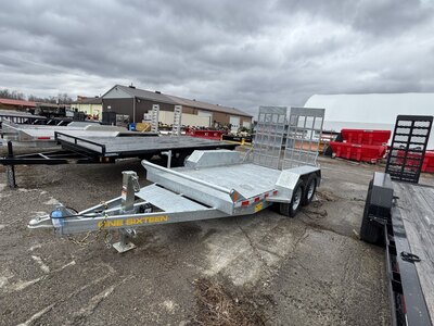 ONE SIXTEEN 6X12 SCISSOR LIFT TRAILER