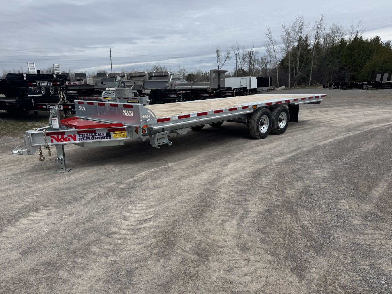 2025 N&N 24' DECKOVER TILT TRAILER