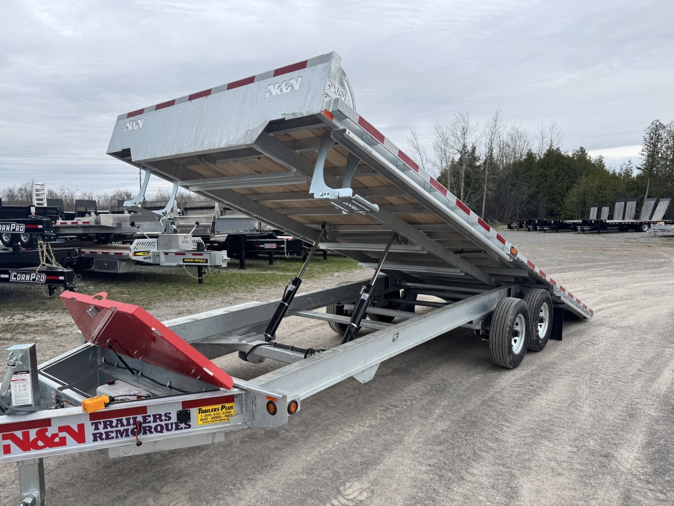 2025 N&N 24' DECKOVER TILT TRAILER